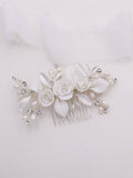 Rose Petals Flower Comb