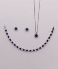 Karina Sapphire Blue Jewelry Set